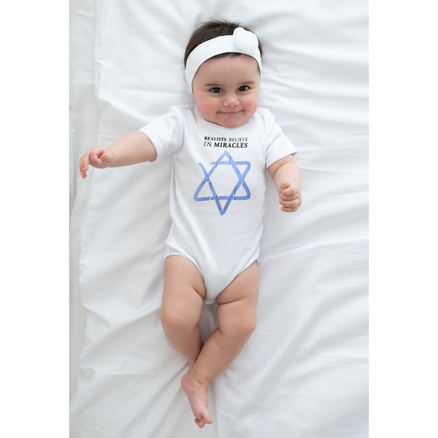 Realists Believe In Miracles Infant Bodysuit