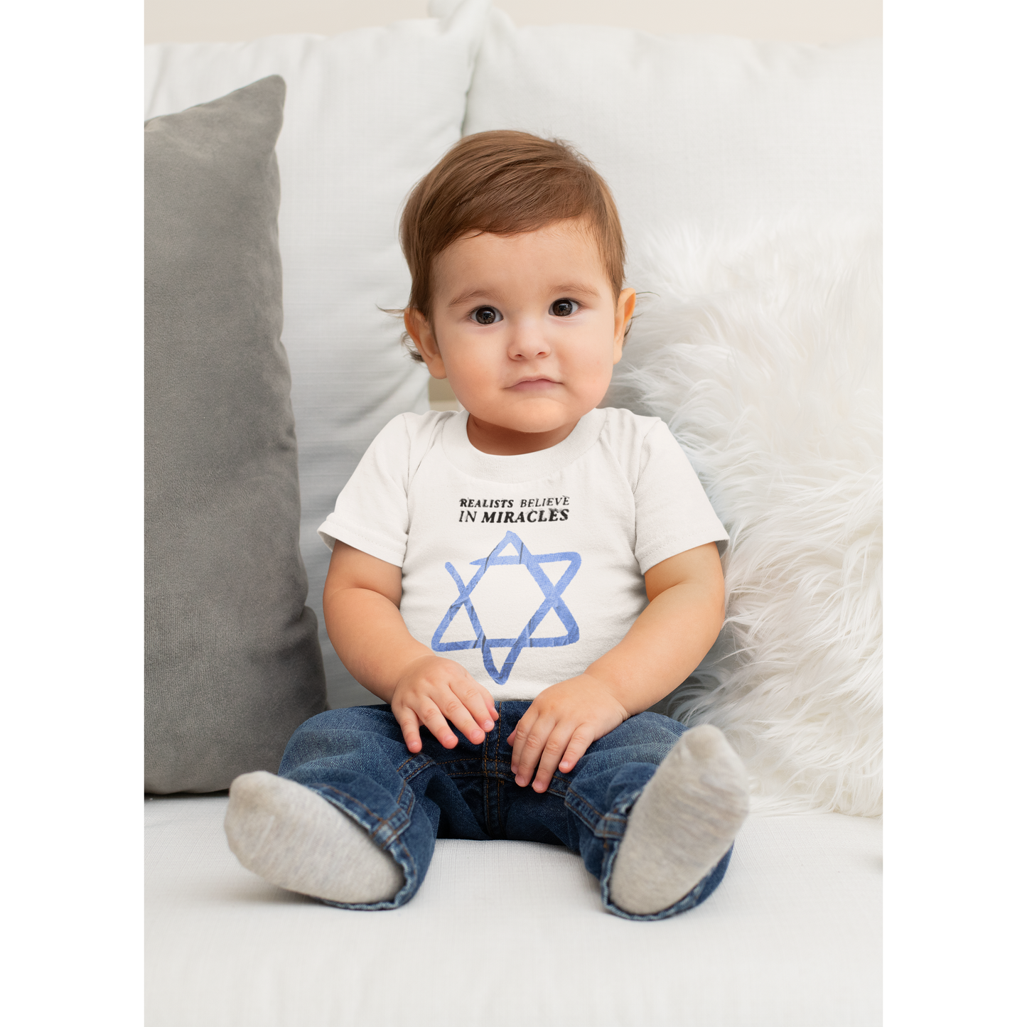 Realists Believe In Miracles Infant Tee