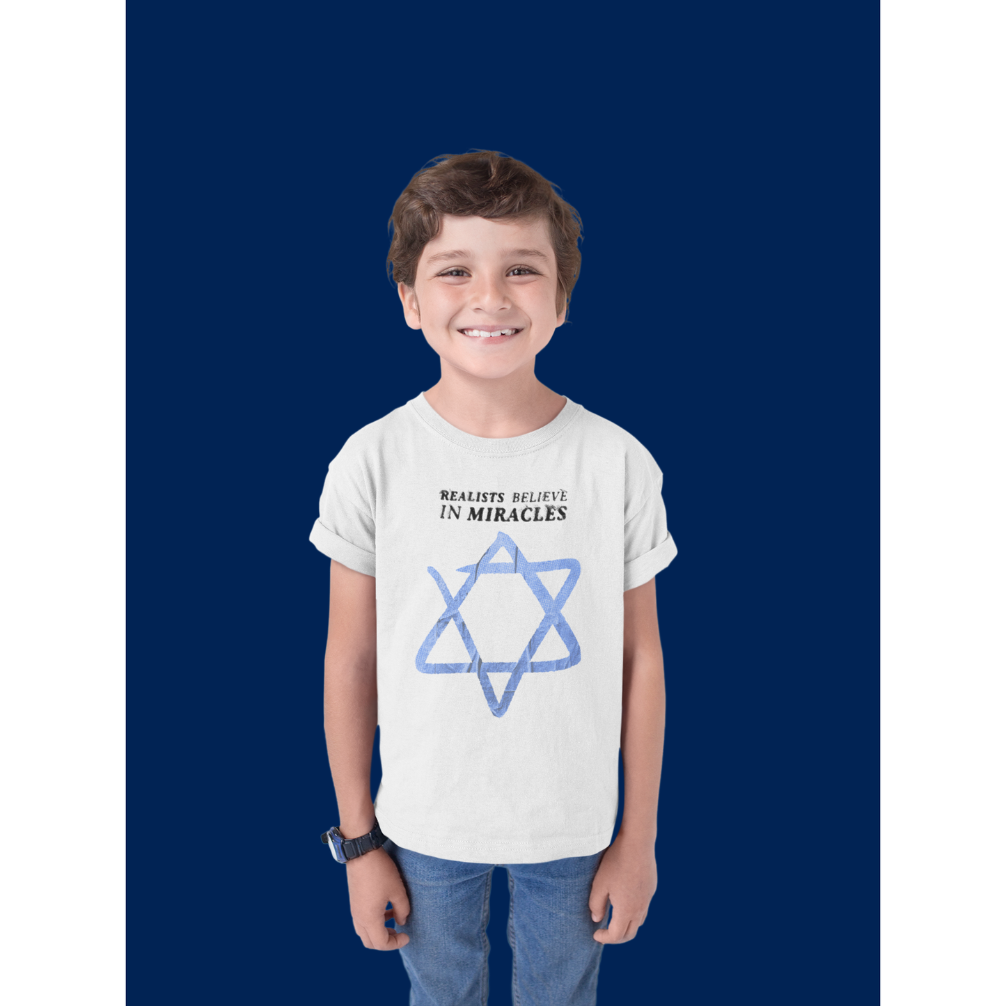 Realists Believe In Miracles Youth Tee
